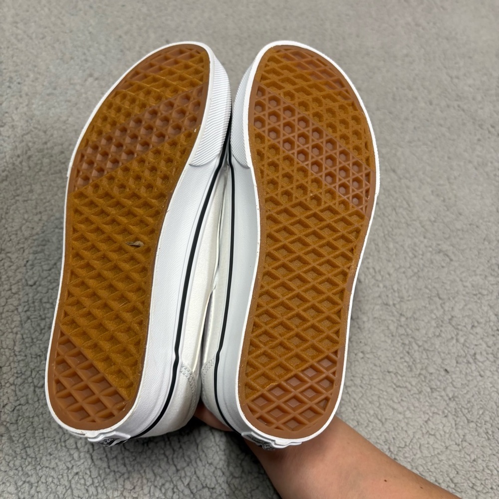 3403 Vans Ward Low Top Sneaker White Rose 6.5 - Picture 7 of 9